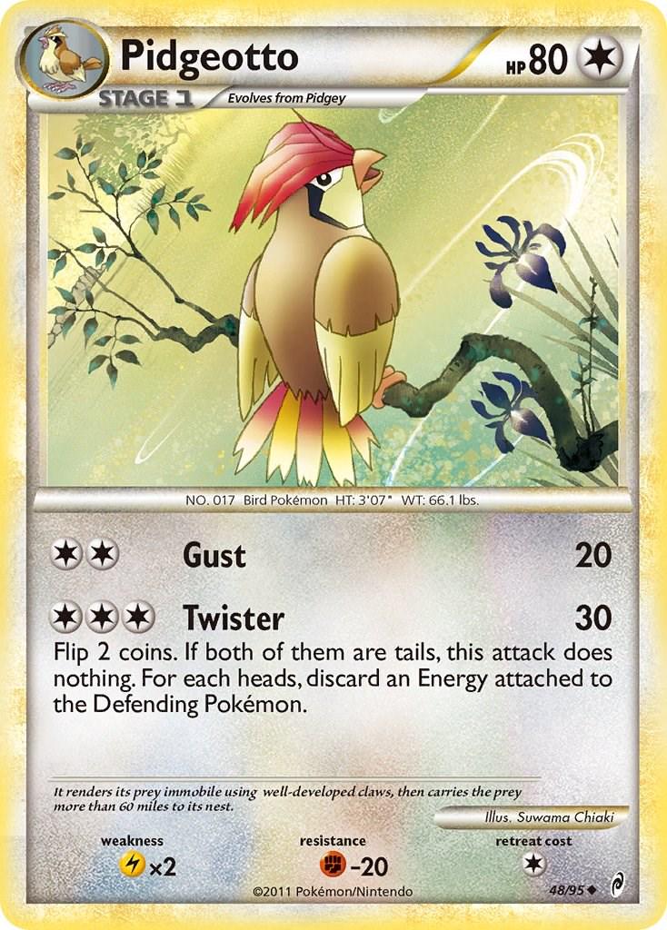 Pidgeotto #48 Pokemon Call of Legends