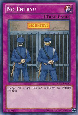 No Entry!! BP02-EN190 YuGiOh Battle Pack 2: War of the Giants