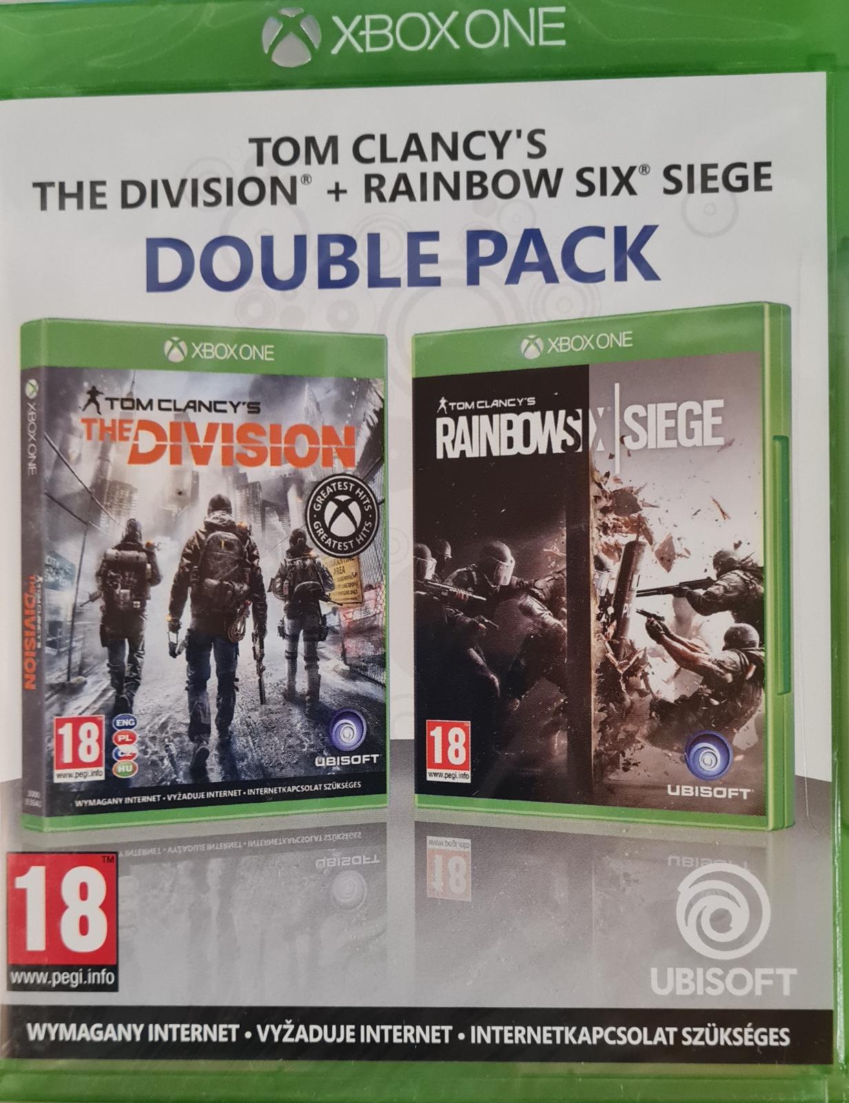 Rainbow Six Siege & The Division 2 PAL Xbox One