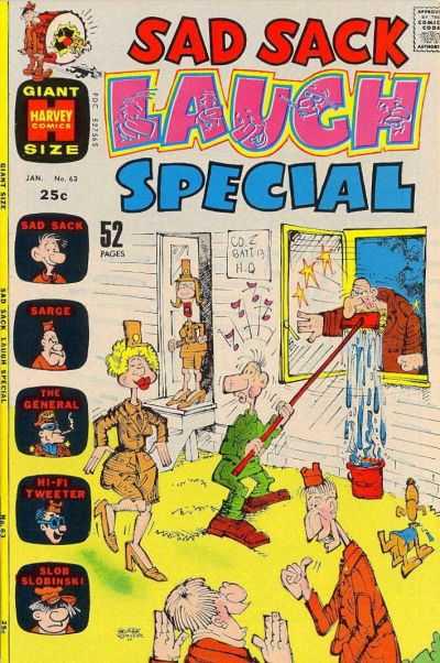 Sad Sack Laugh Special #63 (1969) Comic Books Sad Sack Laugh Special