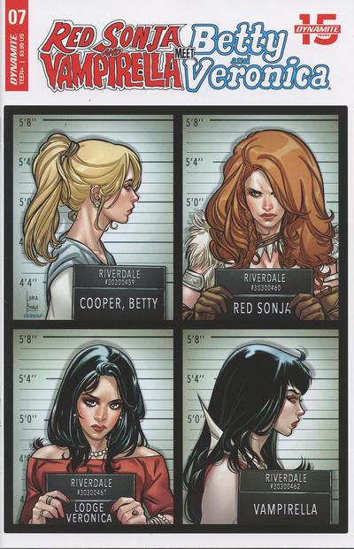 Red Sonja and Vampirella Meet Betty and Veronica #7 (2019) Comic Books Red Sonja and Vampirella Meet Betty and Veronica