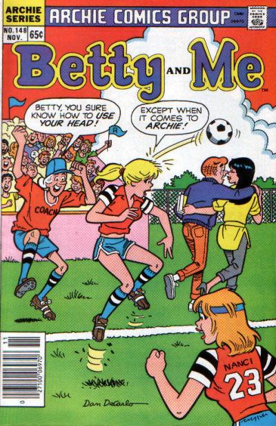 Betty and Me #148 (1985) Comic Books Betty and Me