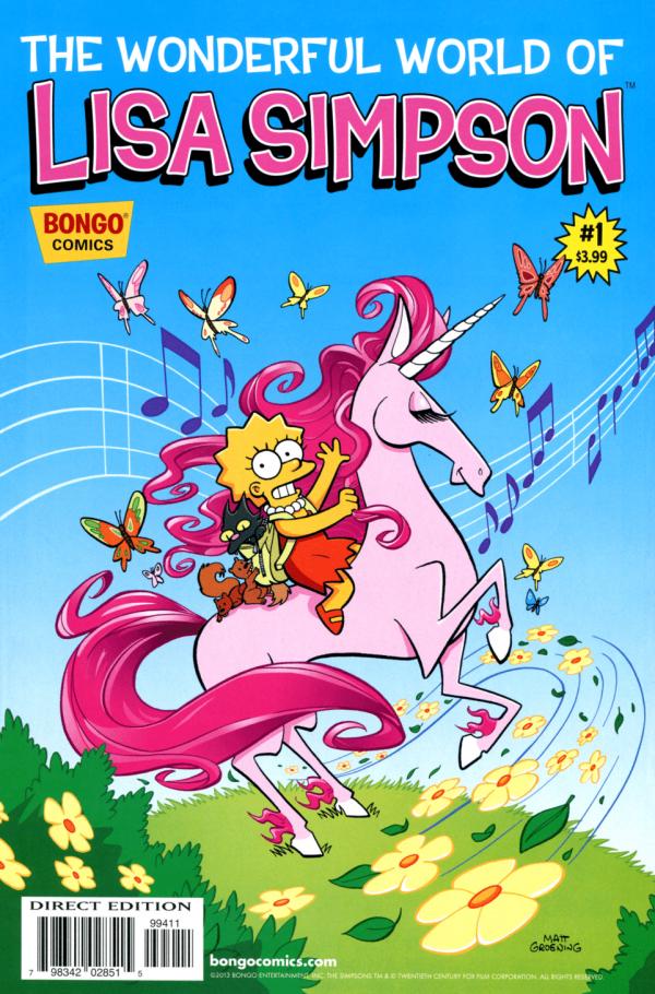 The Wonderful World of Lisa Simpson #1 (2013) Comic Books The Wonderful World of Lisa Simpson