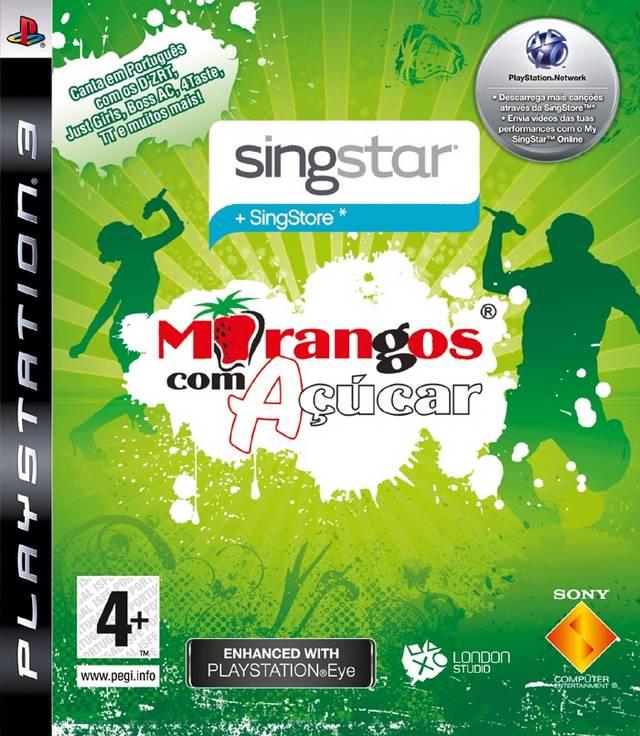 SingStar Morangos com Acucar PAL Playstation 3