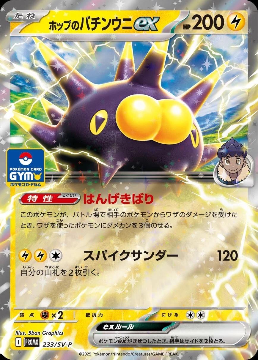 Hop's Pincurchin Ex