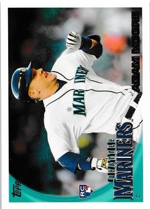 Adam Moore #33 Baseball Cards 2010 Topps