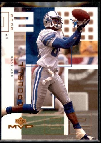 Germane Crowell #83 2002 Upper Deck MVP Football