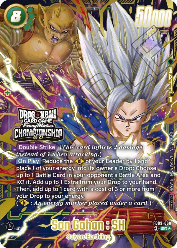 CGC PRISTINE金10 PSA10以上　孫悟飯SH FB09-060 Son Gohan: SH [Championship 26-27 Top Prize] FB09-060 Prices