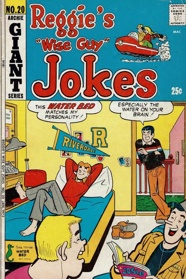 Reggie's Wise Guy Jokes #20 (1972) Comic Books Reggie's Wise Guy Jokes
