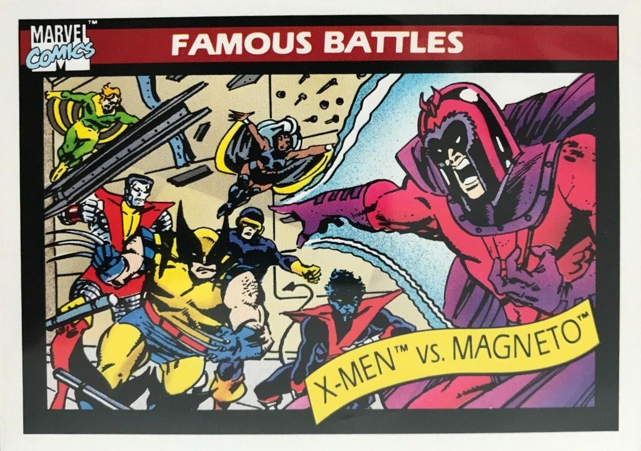 X-Men vs. Magneto #100 Marvel 1990 Universe