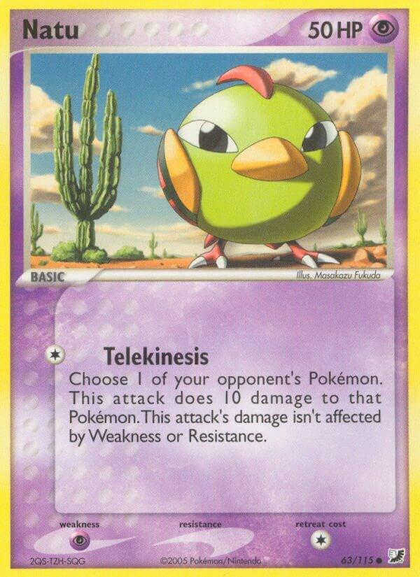 Natu #63 Pokemon Unseen Forces