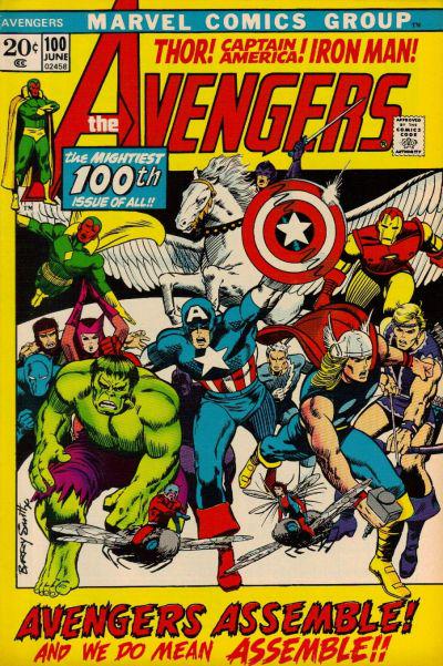 Avengers #100 (1972) Comic Books Avengers