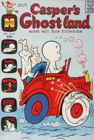 Casper's Ghostland #39 (1967) Comic Books Casper's Ghostland