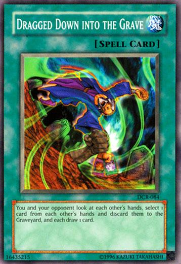 Dragged Down into the Grave DCR-084 YuGiOh Dark Crisis