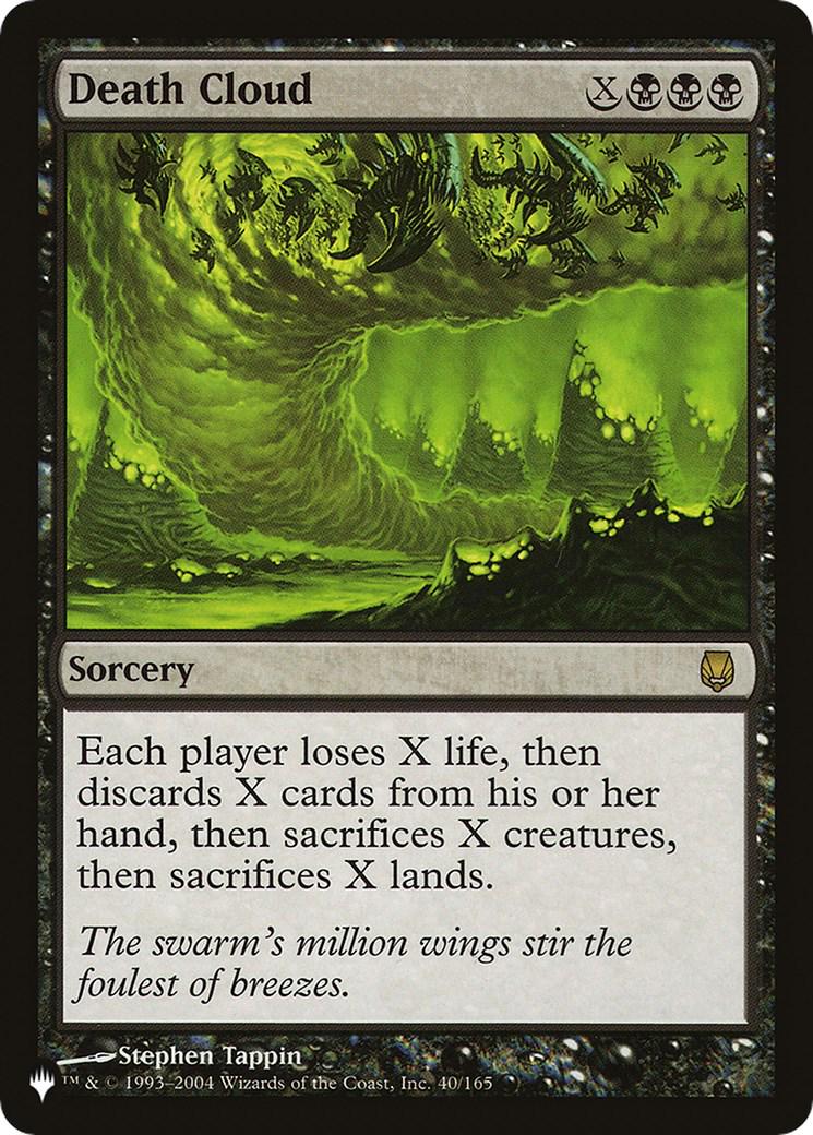 Death Cloud (Magic The List Reprints)