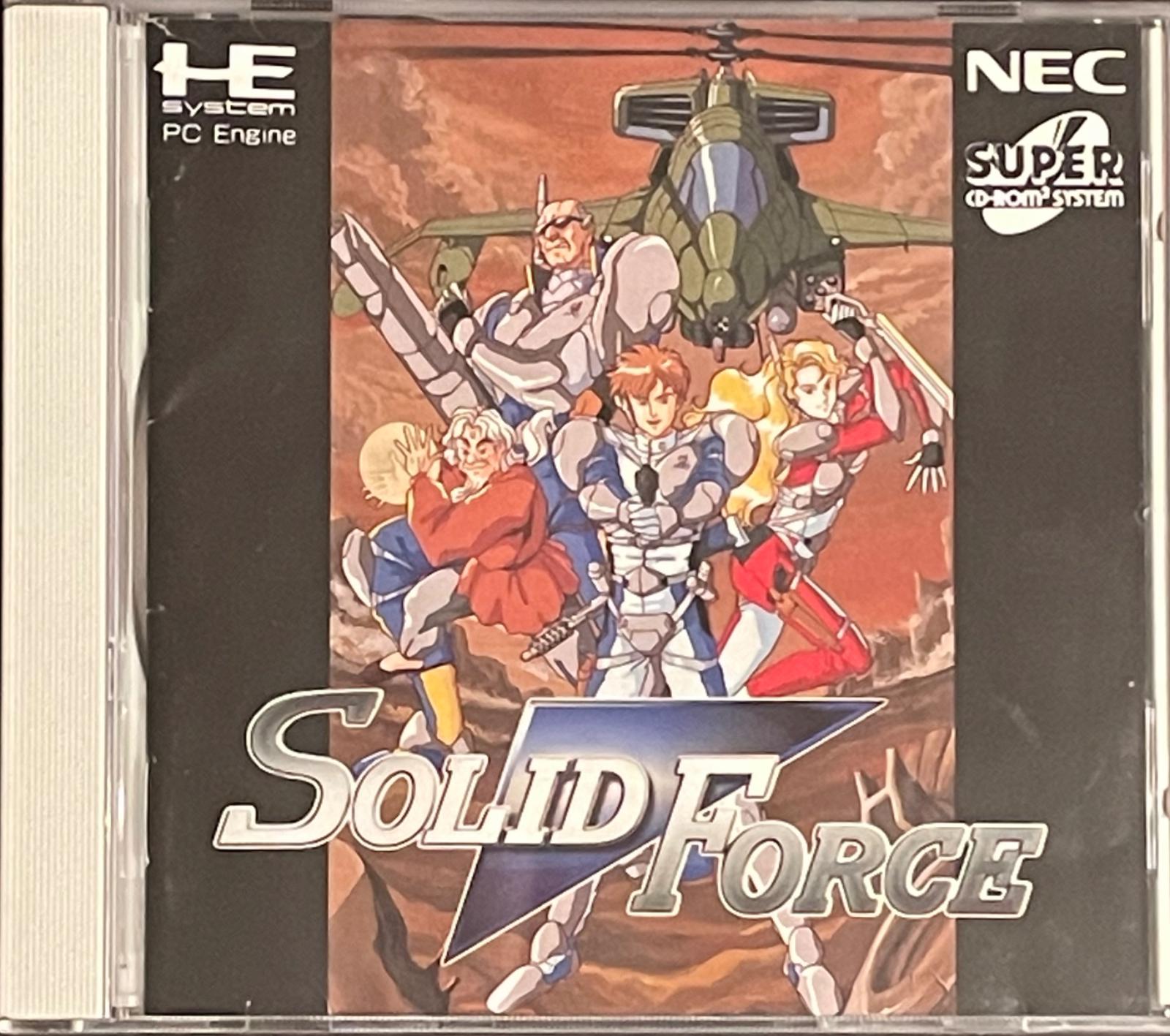 Solid Force JP PC Engine CD
