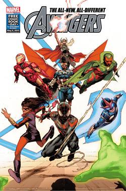 All-New, All-Different Avengers #1 (2015) Cover Art