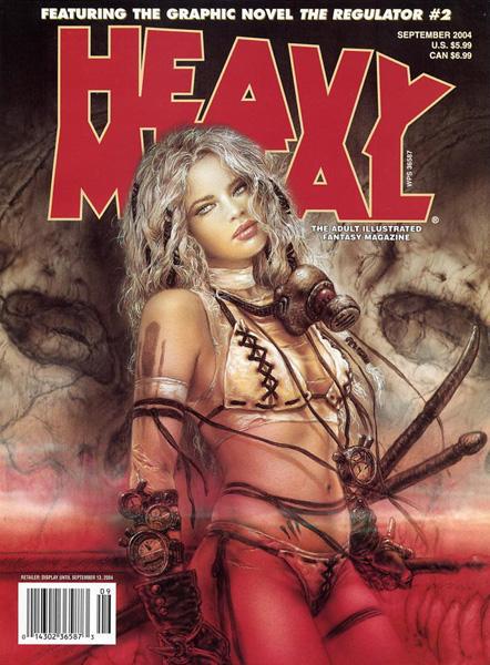 Heavy Metal #212 (2004) Comic Books Heavy Metal