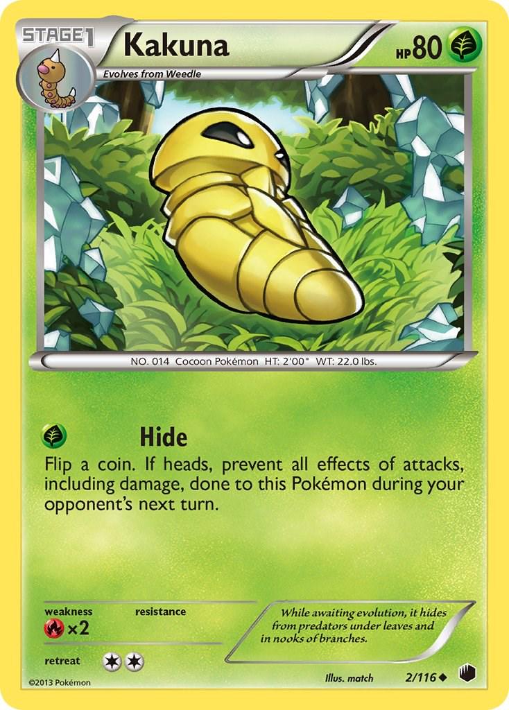 Kakuna #2 Pokemon Plasma Freeze