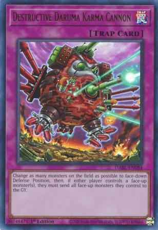 Destructive Daruma Karma Cannon DABL-EN084 YuGiOh Darkwing Blast