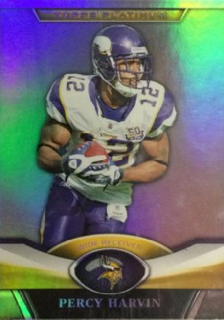 Percy Harvin #31 2011 Topps Platinum Football