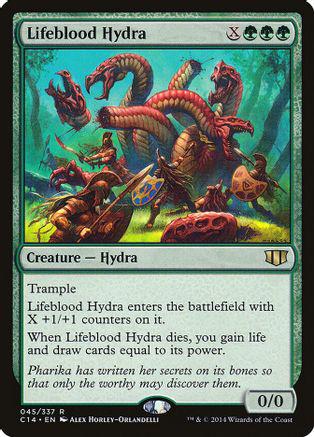 Lifeblood Hydra Magic Commander 2014