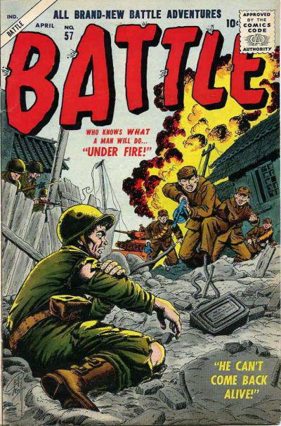Battle #57 (1958) Comic Books Battle