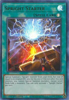 Spright Starter POTE-EN055 YuGiOh Power Of The Elements