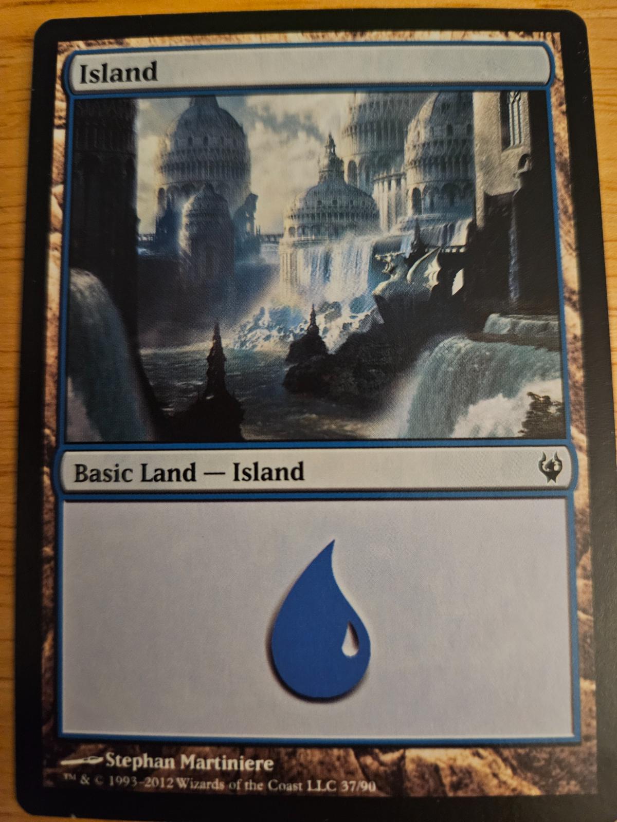Island #37 Magic Izzet vs Golgari