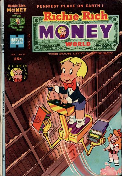 Richie Rich Money World #15 (1975) Comic Books Richie Rich Money World