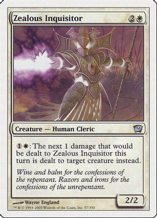 Zealous Inquisitor Magic 9th Edition