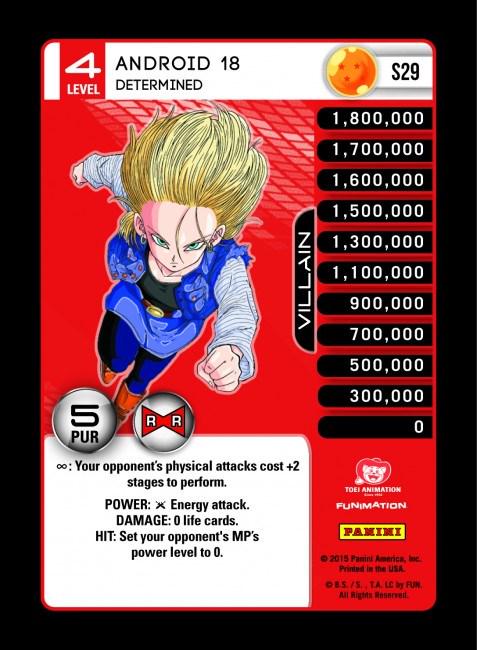 Android 18 - Determined S29 Dragon Ball Z Evolution