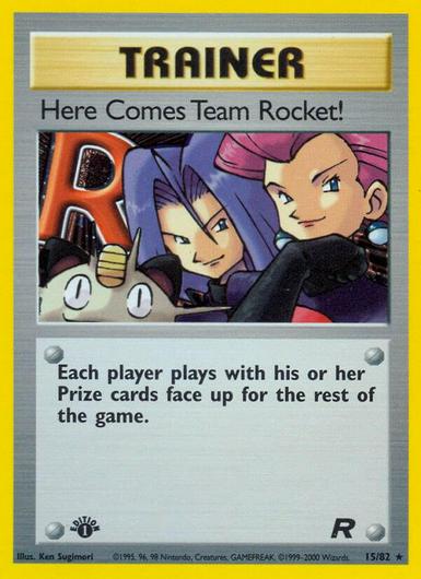 Here Comes Team Rocket [1st Edition] #15 Cover Art
