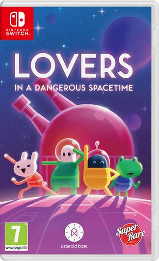 Lovers in a Dangerous Spacetime Cover Art
