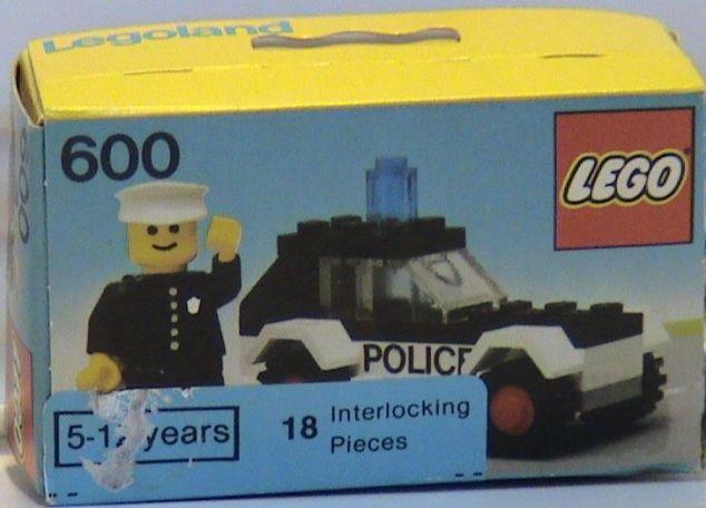 Police Patrol #600 LEGO Town