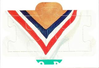 Rod Carew Puzzle Pieces #49, 50, 51