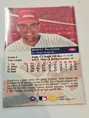 REAR | Scott Talanda Baseball Cards 1994 Classic