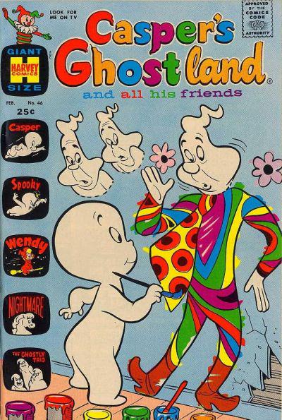 Casper's Ghostland #46 (1969) Comic Books Casper's Ghostland