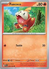 Fuecoco [Holo] #34 Pokemon Paldea Evolved Prices