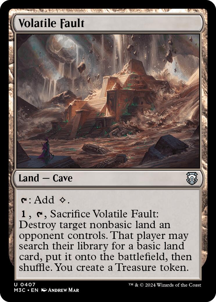 Volatile Fault #407 Magic Modern Horizons 3 Commander