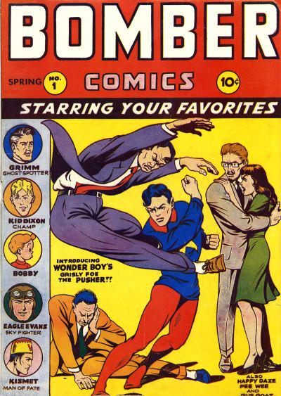Bomber Comics #1 (1944) Comic Books Bomber Comics