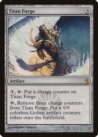Titan Forge Magic Mirrodin Besieged