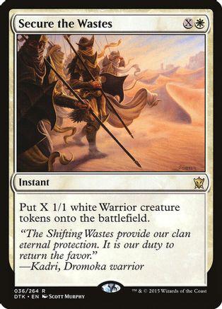 Secure the Wastes Magic Dragons of Tarkir