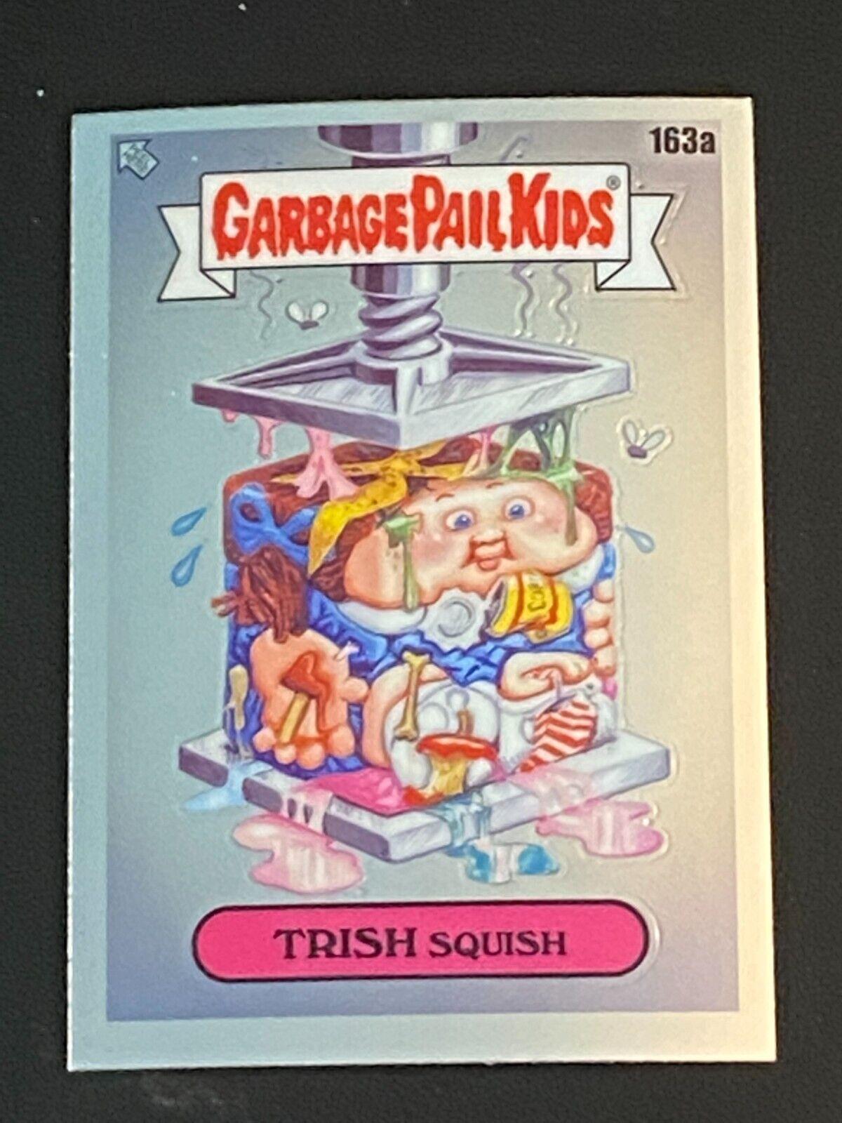 TRISH SQUISH #163a 2021 Garbage Pail Kids Chrome