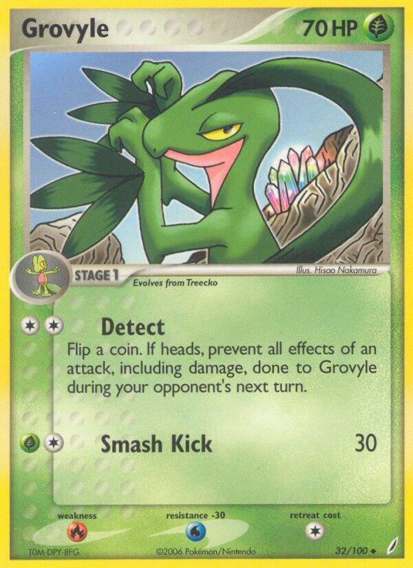 Grovyle #32 Pokemon Crystal Guardians