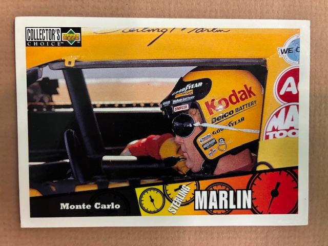 Sterling Marlin #4 Racing Cards 1997 Collector's Choice NASCAR