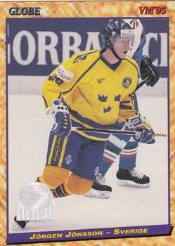 Jorgen Jonsson #38 1995 Semic Globe Vm Hockey
