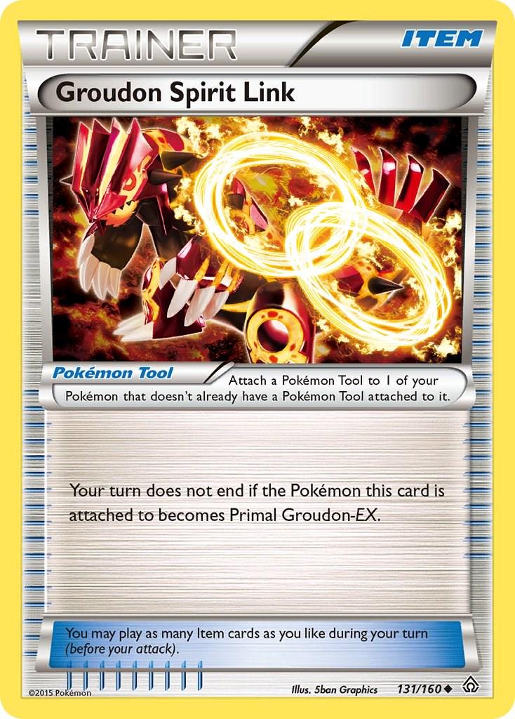 Groudon Spirit Link #131 Pokemon Primal Clash