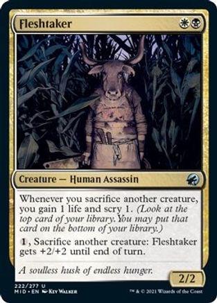 Fleshtaker Magic Innistrad: Midnight Hunt