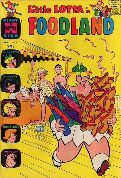 Little Lotta Foodland #10 (1966) Comic Books Little Lotta Foodland